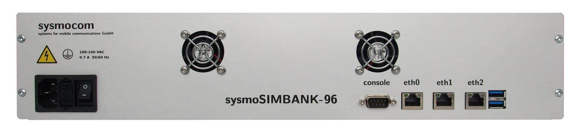 sysmoSIMBANK-96 top view